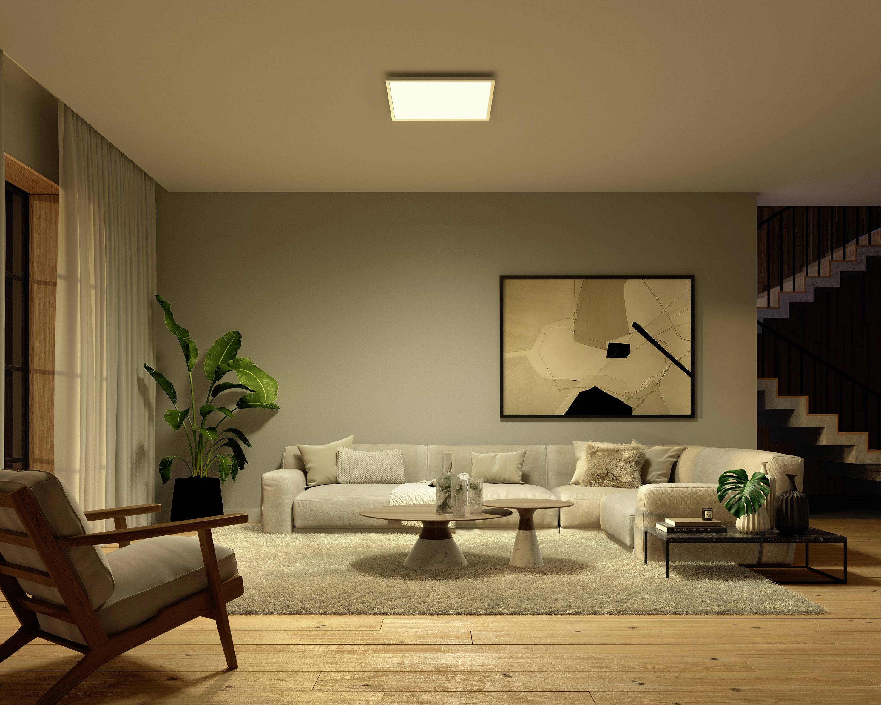 Philips LED LED-Panel 35507100 Hue White & Col. Amb. Surimu Panel 60x60cm LED fest eingebaut 60 W