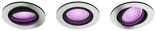 Philips Lighting Hue LED-Deckenstrahler 871951434286600 Hue White & Col. Amb. Centura Einbauspot 3 f