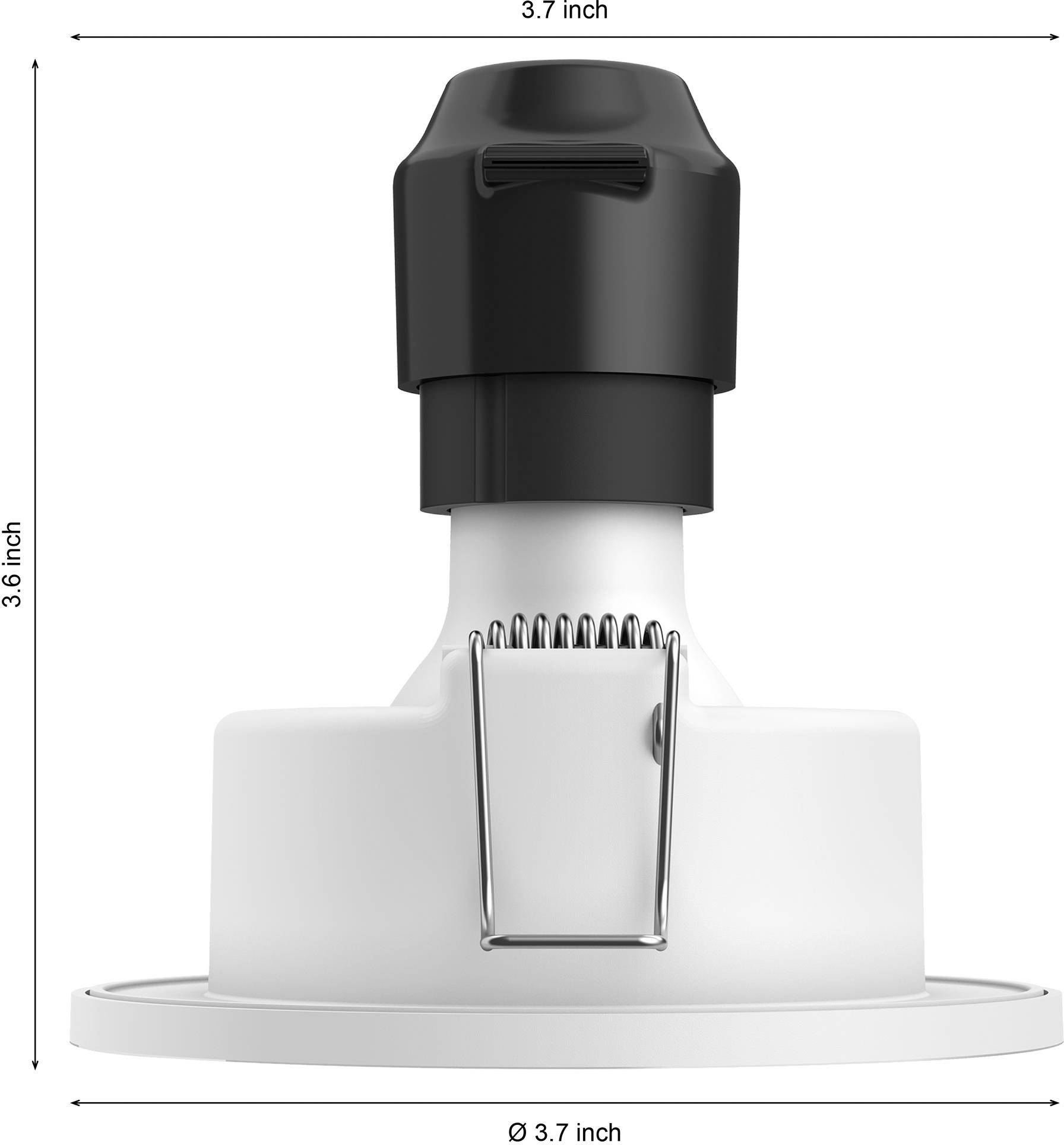 Philips Hue LED-Einbauleuchte 871951435534700 Hue White & Col. Amb. Xamento Einbauspot silber 1er LED fest eingebaut 5.7 W