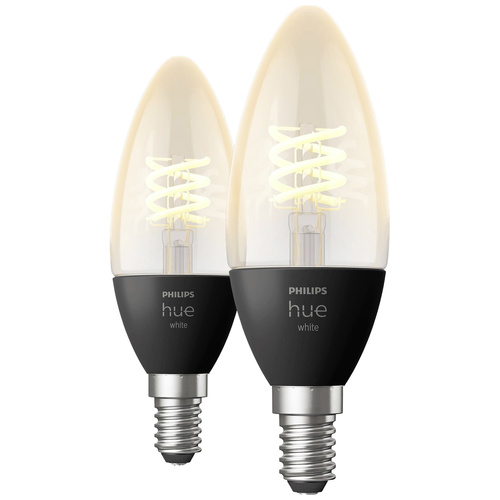 Philips Lighting Hue LED-Leuchtmittel (2er-Set) 871951430221100 EEK: G (A - G) Hue White E14 Kerze