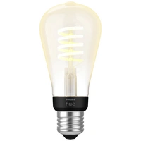 Philips Hue LED-Leuchtmittel 871951430146700 EEK: G (A - G) Hue White Ambiance E27 Einzelpack Edison ST64 Filament 300lm E27 7 W Warmweiß bis Kaltwe Philips Hue LED-Leuchtmittel 871951430146700 EEK: G (A - G) Hue White Ambiance E27 Einzelpack Edison ST64 Filament 300lm E27 7 W Warmweiß bis Kaltwe