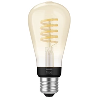 Philips Hue LED-Leuchtmittel 871951430146700 EEK: G (A - G) Hue White Ambiance E27 Einzelpack Edison ST64 Filament 300lm E27 7 W Warmweiß bis Kaltwe Philips Hue LED-Leuchtmittel 871951430146700 EEK: G (A - G) Hue White Ambiance E27 Einzelpack Edison ST64 Filament 300lm E27 7 W Warmweiß bis Kaltwe