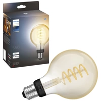 Philips Hue LED-Leuchtmittel 871951430148100 EEK: G (A - G) Hue White Ambiance E27 Einzelpack Globe G93 Filament 300lm E27 7 W Warmweiß bis Kaltwei Philips Hue LED-Leuchtmittel 871951430148100 EEK: G (A - G) Hue White Ambiance E27 Einzelpack Globe G93 Filament 300lm E27 7 W Warmweiß bis Kaltwei
