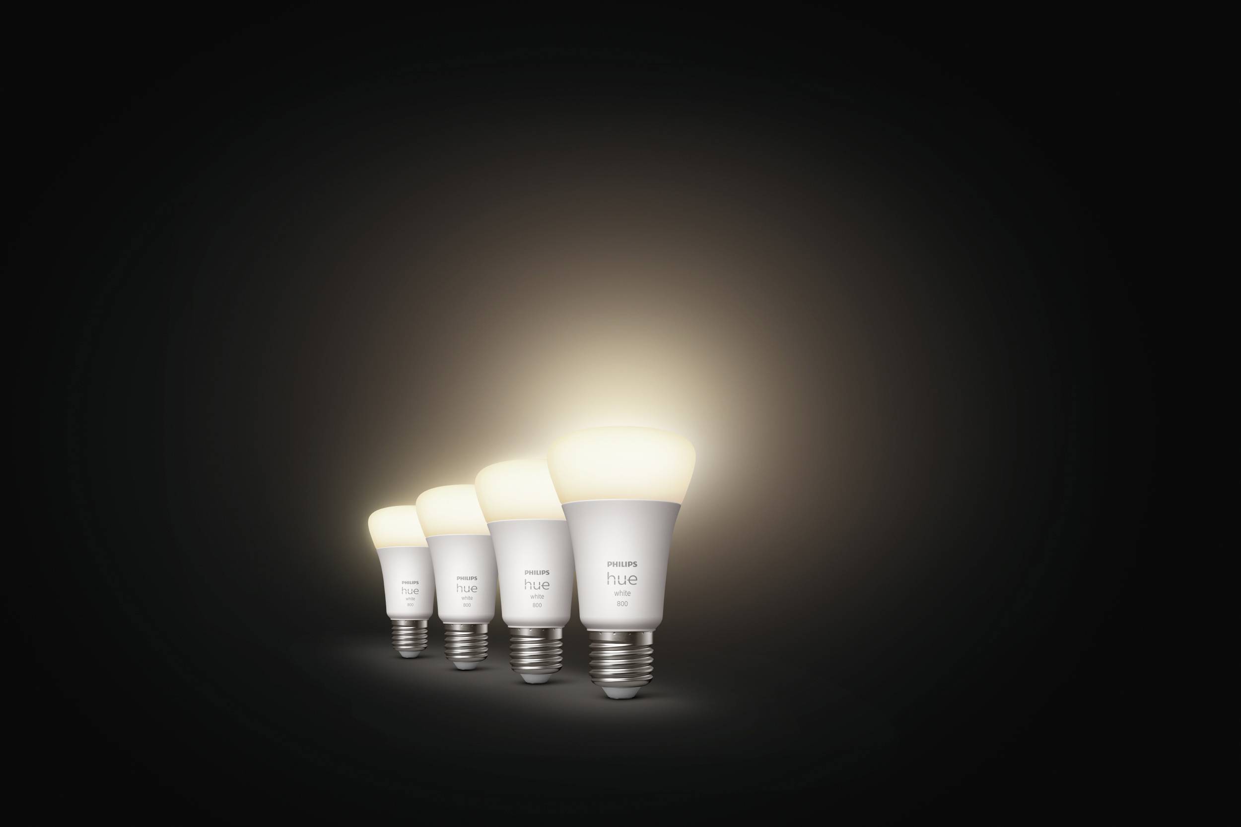 Philips Hue LED-Leuchtmittel (4er Set) 871951431914100 EEK: F (A - G) Hue White Viererpack 4x800lm 60W E27 36W Warmweiß