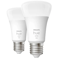 Philips Hue LED-Leuchtmittel (2er-Set) 871951428919200 EEK: F (A - G) Hue White E27 Doppelpack 2x1050lm 75W E27 19 W Warmweiß EEK: F (A - G) Philips Hue LED-Leuchtmittel (2er-Set) 871951428919200 EEK: F (A - G) Hue White E27 Doppelpack 2x1050lm 75W E27 19 W Warmweiß EEK: F (A - G)