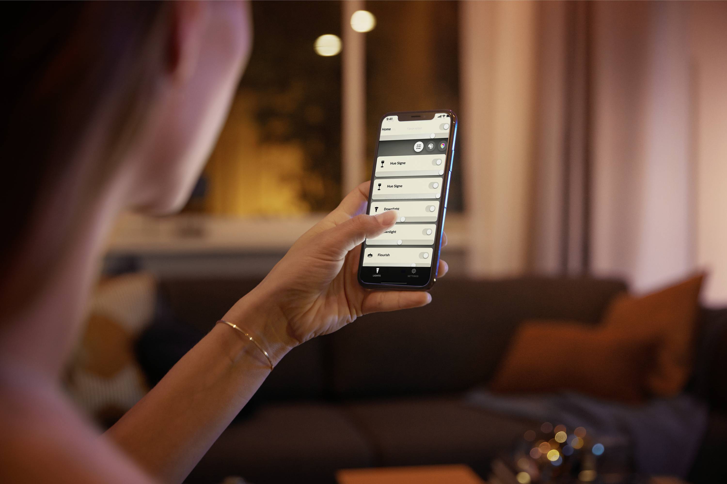 Philips Hue LED-Leuchtmittel (4er Set) 871951432828000 EEK: F (A - G) Hue White Ambiance Viererpack 4x570lm 60W E27 9 W Warmweiß bis Kaltweiß