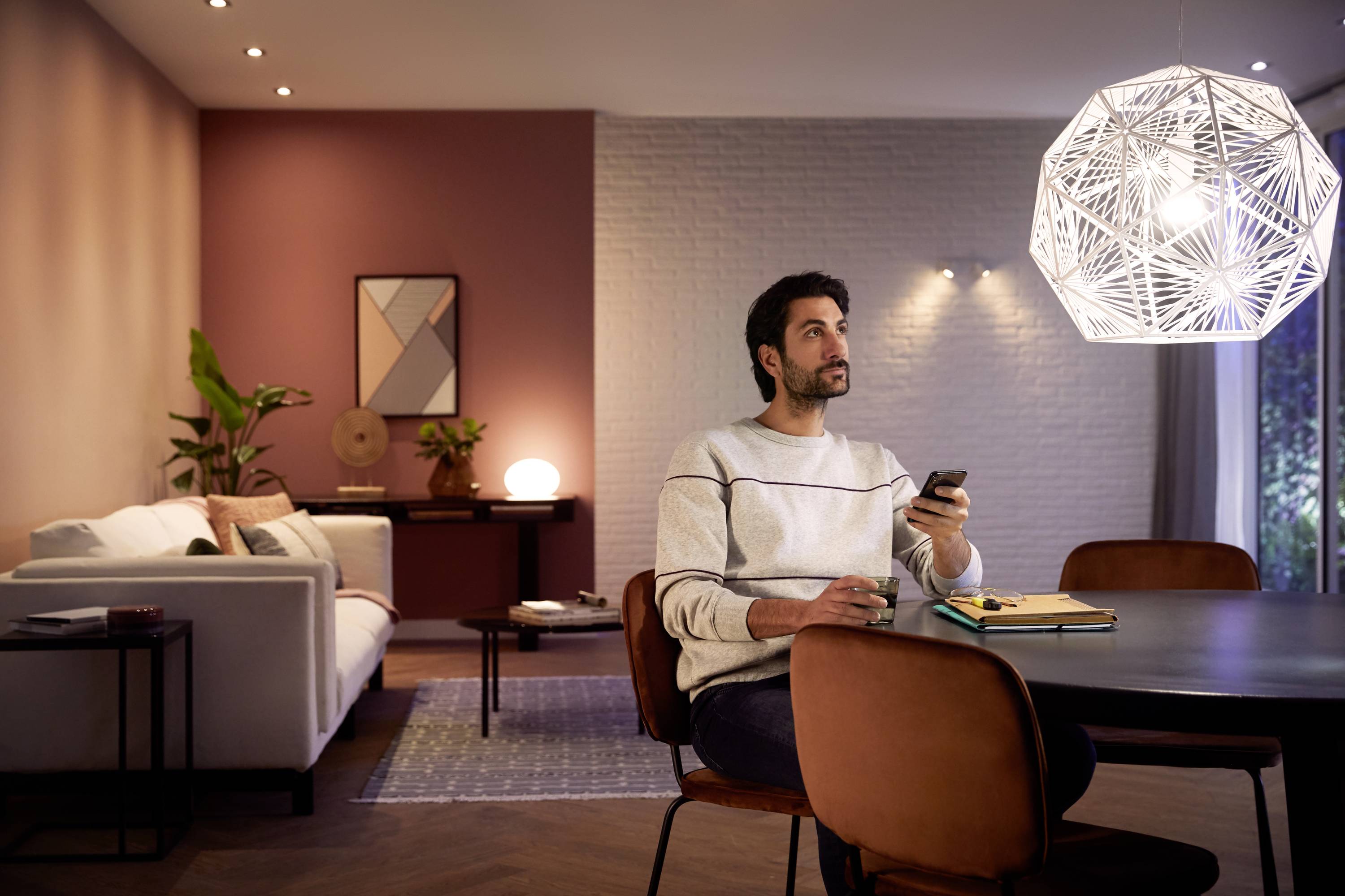 Philips Hue LED-Leuchtmittel (2er-Set) 871951429125600 EEK: F (A - G) Hue White Ambiance Doppelpack 2x1100lm 75W E27 11W Warmweiß