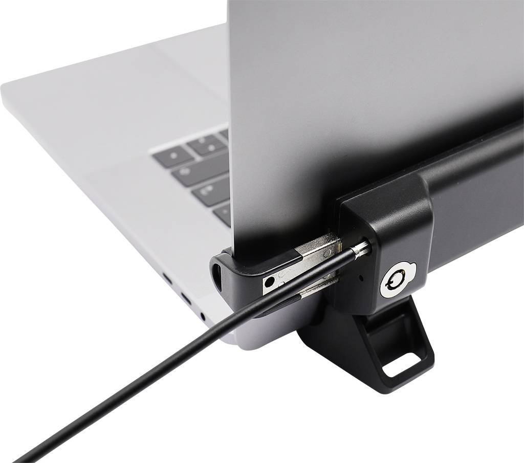 Renkforce Laptop Schloss Schlüsselschloss inkl. 2 Schlüssel 150cm RF-LLS-300