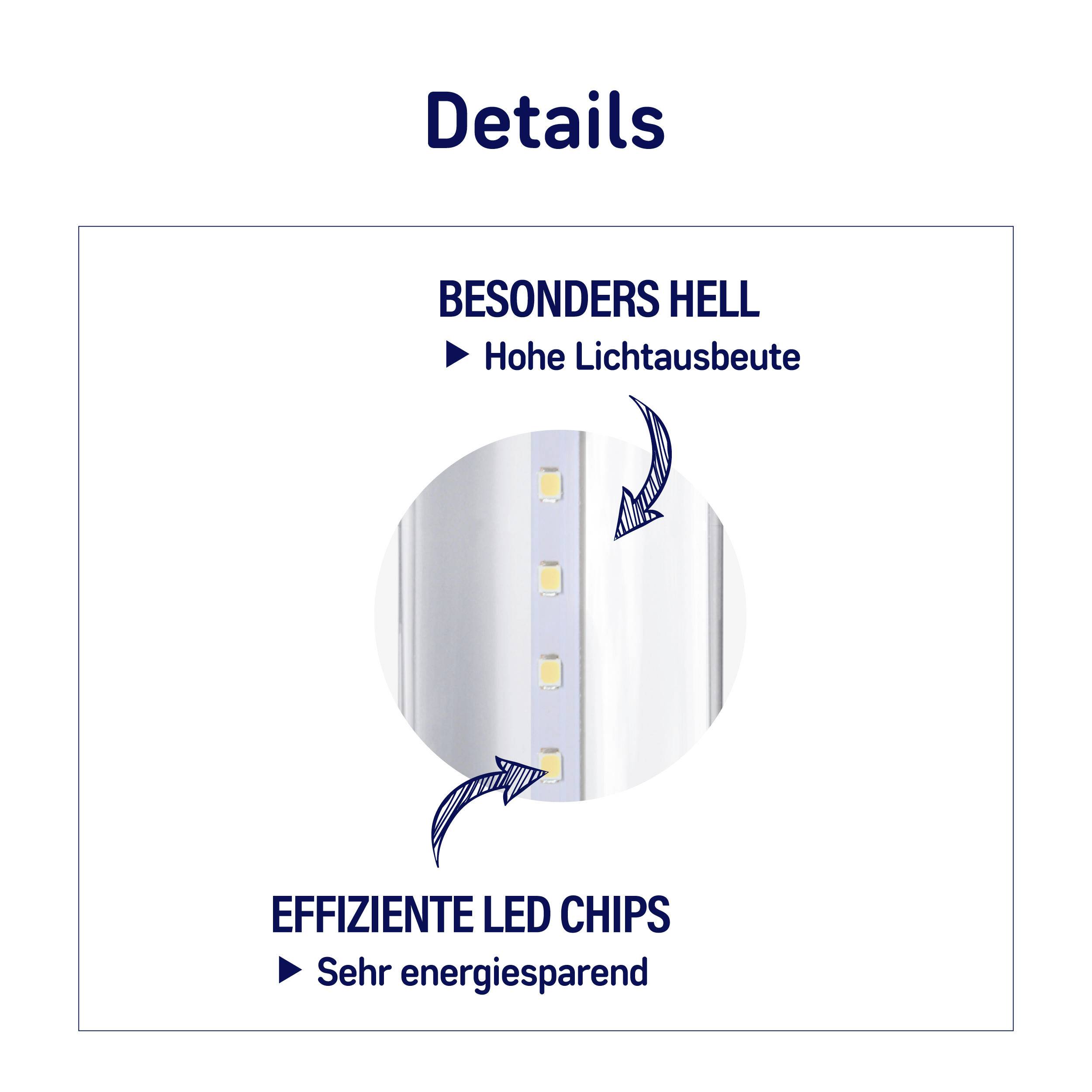 Müller-Licht LED-Röhre EEK: F (A - G) G13 Röhrenform 16.5W Kaltweiß (Ø x L) 28mm x 1200mm 1St.