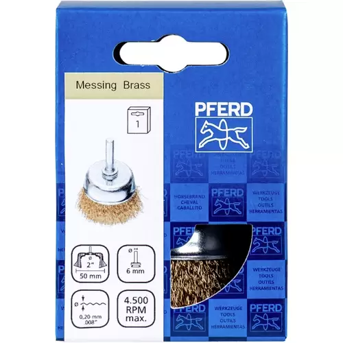 PFERD TOOLS Topfbürste POS TBU 50/6 MES 0,20 UNIVERSAL (1) 43740164 1St. PFERD TOOLS Topfbürste POS TBU 50/6 MES 0,20 UNIVERSAL (1) 43740164 1St.