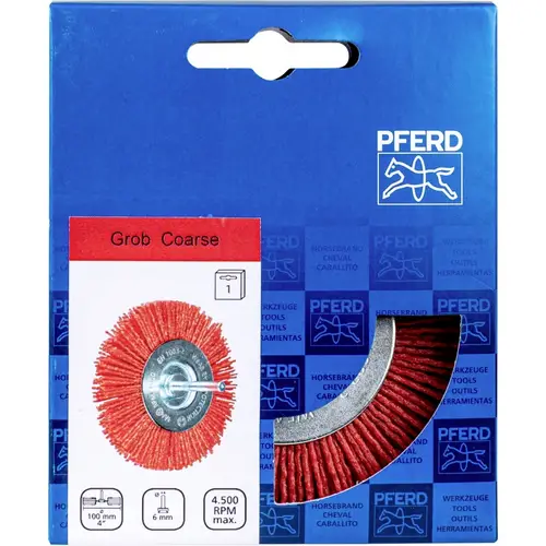 PFERD TOOLS Rundbürste POS RBU 10010/6 RED 80 UNIVERSAL (1) 43740168 1St. PFERD TOOLS Rundbürste POS RBU 10010/6 RED 80 UNIVERSAL (1) 43740168 1St.