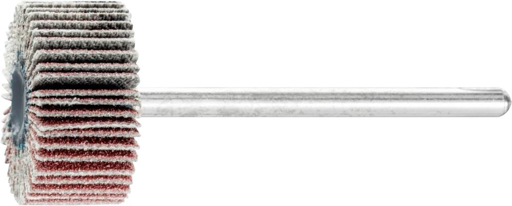 Rechteckiger Schleifaufsatz mit mehreren kreisförmig angeordneten Schleifscheiben. Wird für Polier- und Schleifarbeiten verwendet.