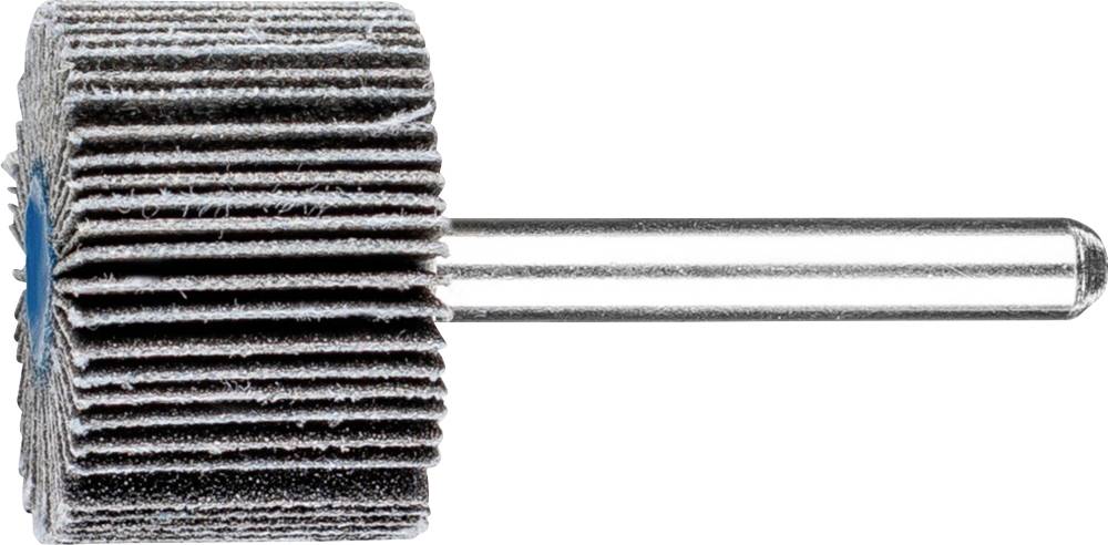 Schleifaufsatz mit Lamellen, rechteckig angeordnet, an metalischem Stab, für feinere Schleifarbeiten und Oberflächenfinishing.