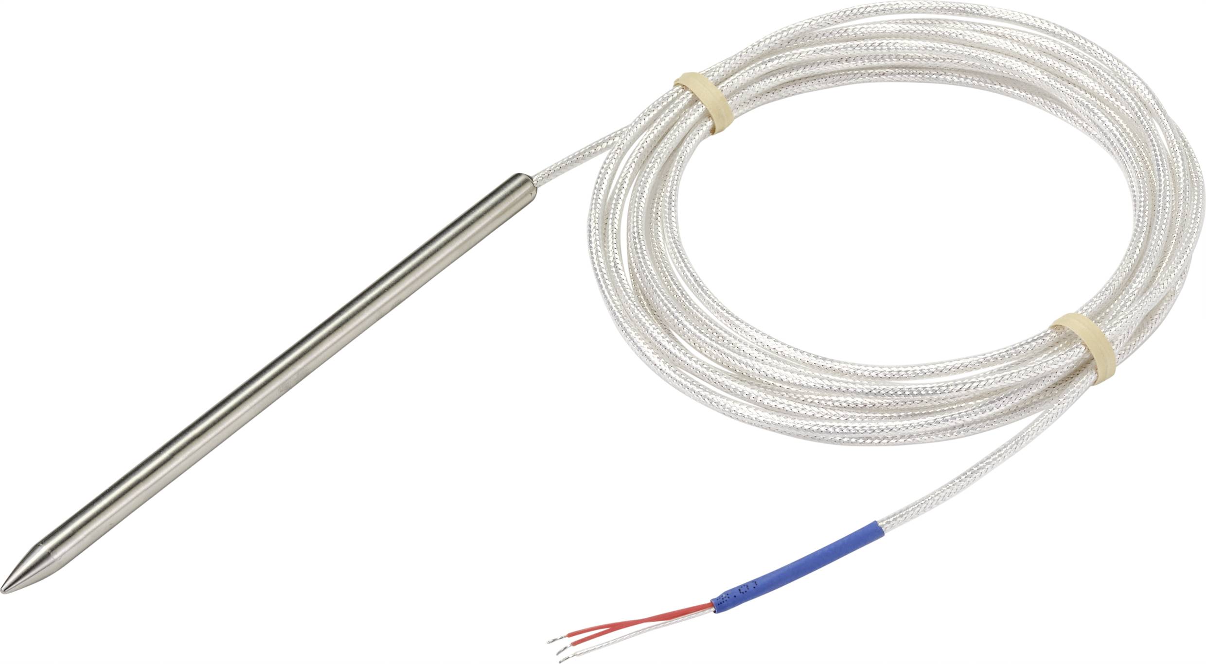 TRU COMPONENTS TC-9779576 PT100 Temperaturfühler -100 bis 200°C Kabel, offenes Ende