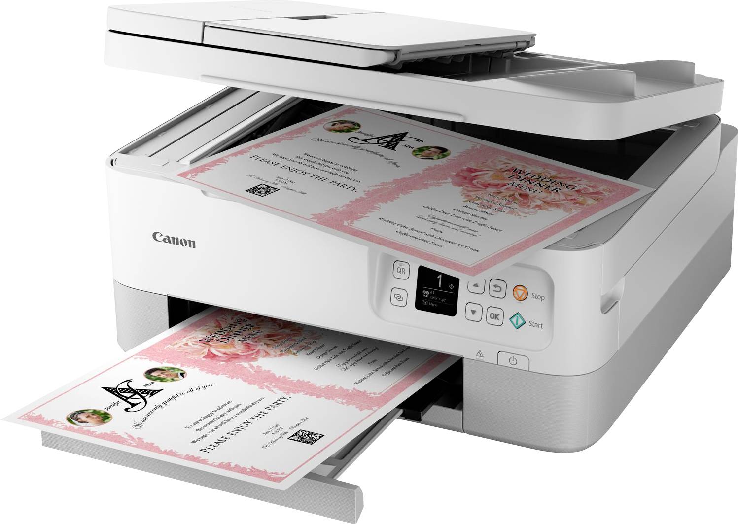 Canon PIXMA TS7451a Multifunktionsdrucker Tintenstrahl Farbe A4 Drucker, Scanner, Kopierer WLAN, USB, Bluetooth®
