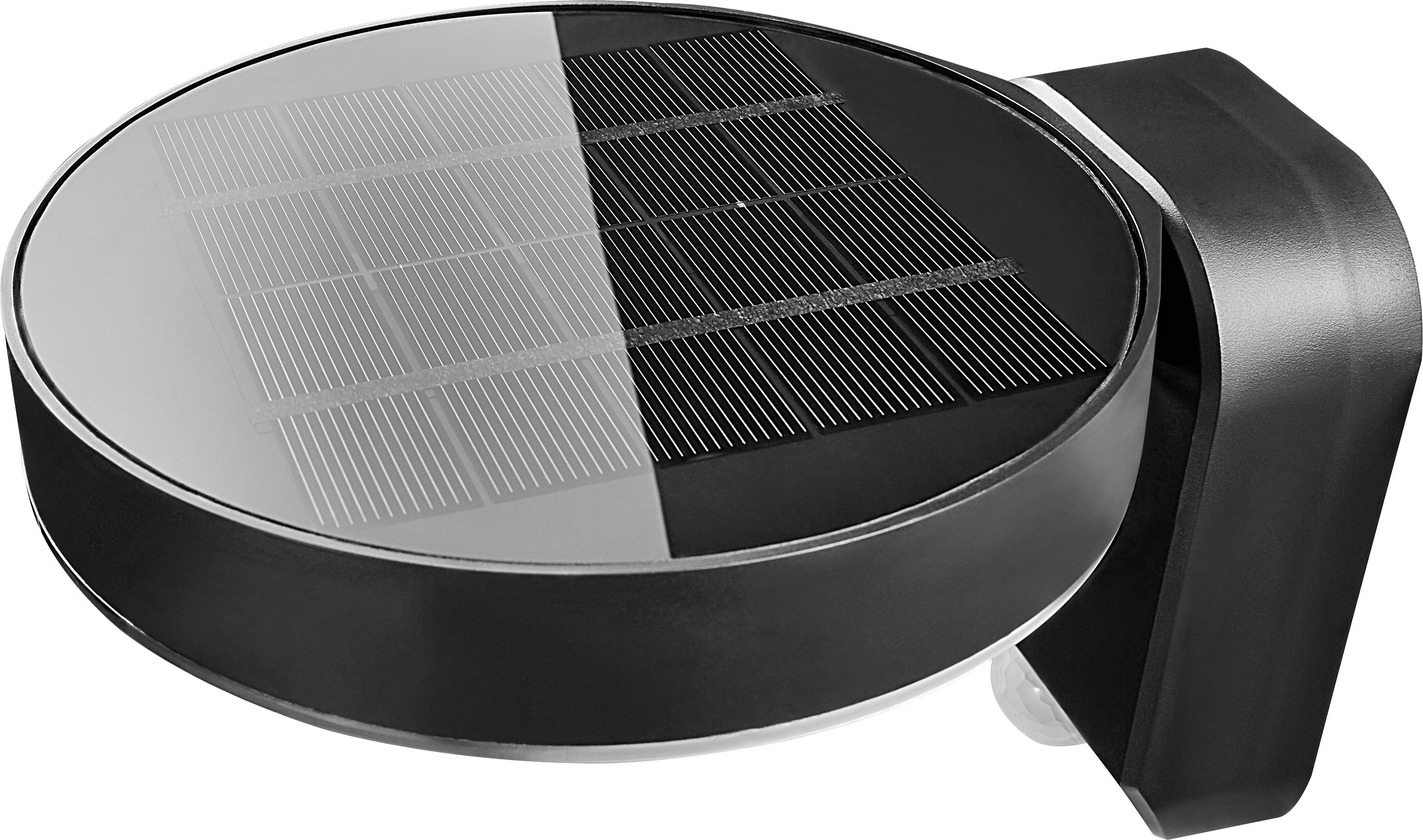 Nordlux 2118141003 Rica Solar-Außenwandleuchte LED 5W Schwarz