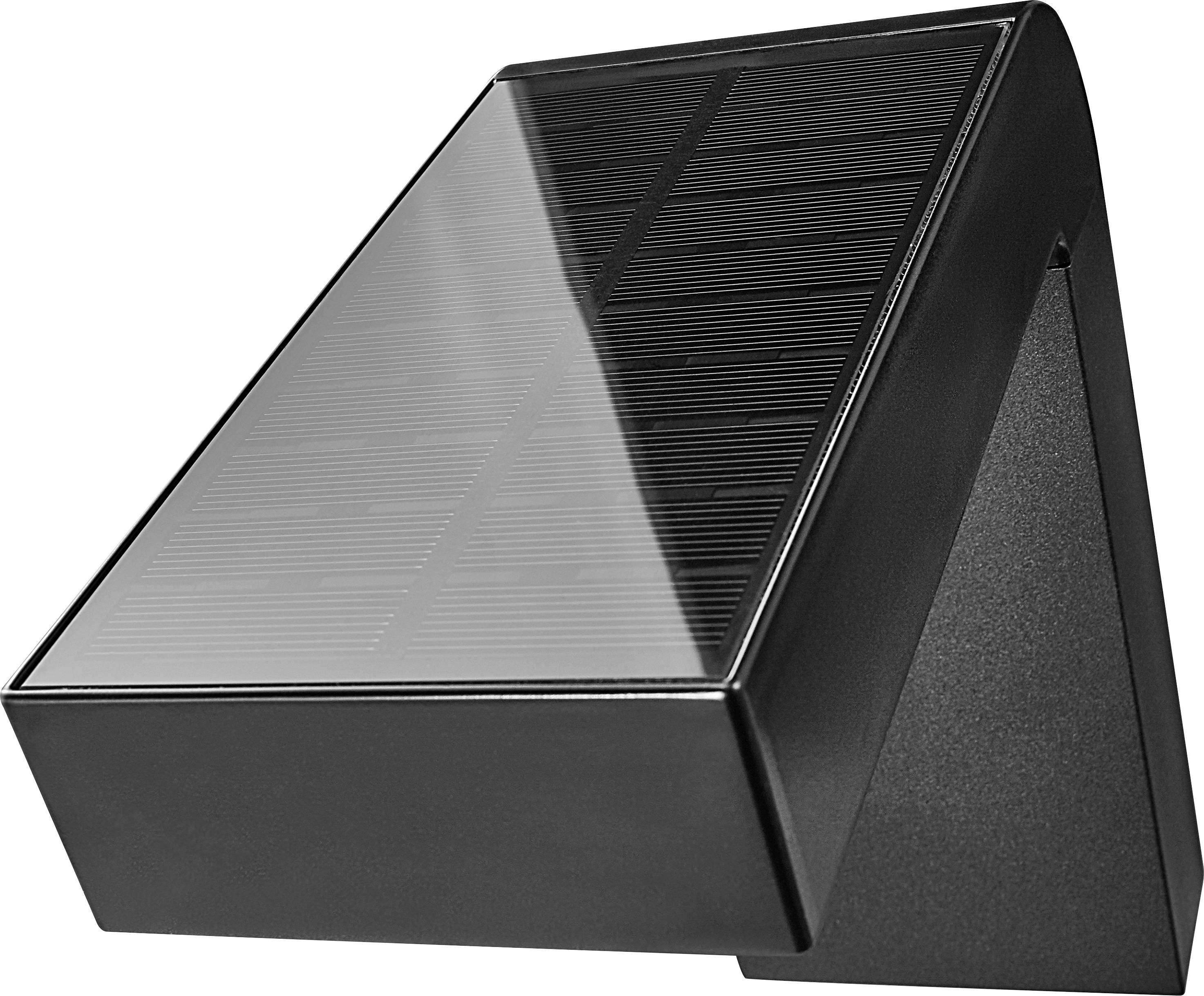 Nordlux 2118231003 Alya Solar-Außenwandleuchte LED 5W Schwarz