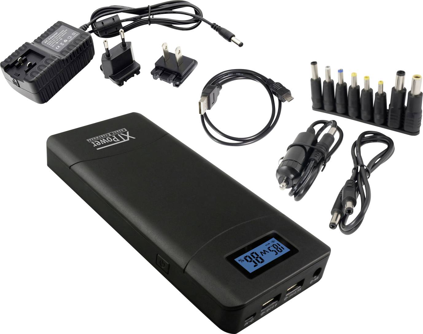 Jauch Quartz XT-20000 QC3 PA2 Powerbank 20400 mAh Quick Charge 3.0 Li-Ion