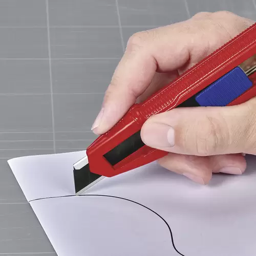 Knipex 90 10 165 BK 90 10 165 BK CutiX Universalmesser 165mm 1St. Knipex 90 10 165 BK 90 10 165 BK CutiX Universalmesser 165mm 1St.