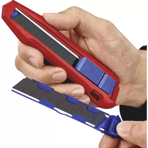 Knipex 90 10 165 BK 90 10 165 BK CutiX Universalmesser 165mm 1St. Knipex 90 10 165 BK 90 10 165 BK CutiX Universalmesser 165mm 1St.