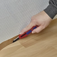 Knipex 90 10 165 BK 90 10 165 BK CutiX Universalmesser 165mm 1St. Knipex 90 10 165 BK 90 10 165 BK CutiX Universalmesser 165mm 1St.