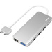 Hama USB-C® Notebook Dockingstation 00200133 Passend für Marke: Apple MacBook inkl. Ladefunktion, U