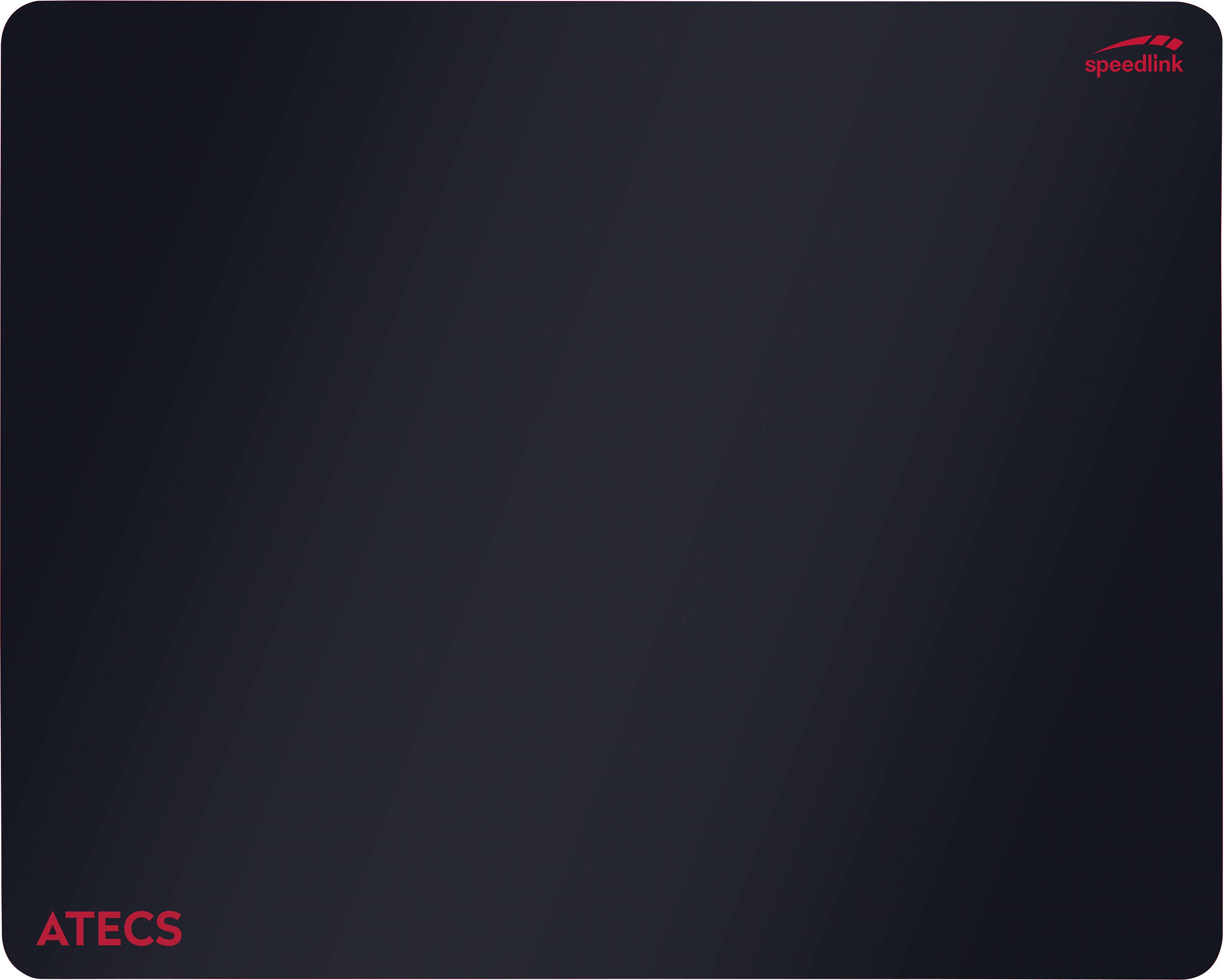 SpeedLink ATECS Soft Gaming Mousepad - Size L, black Gaming-Mauspad Schwarz, Rot