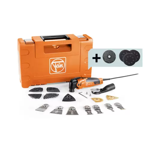 Fein Multimaster MM 500 Plus Top CE 72296768000 Multifunktionswerkzeug mit Zubehör, inkl. Koffer 39 Fein Multimaster MM 500 Plus Top CE 72296768000 Multifunktionswerkzeug mit Zubehör, inkl. Koffer 39