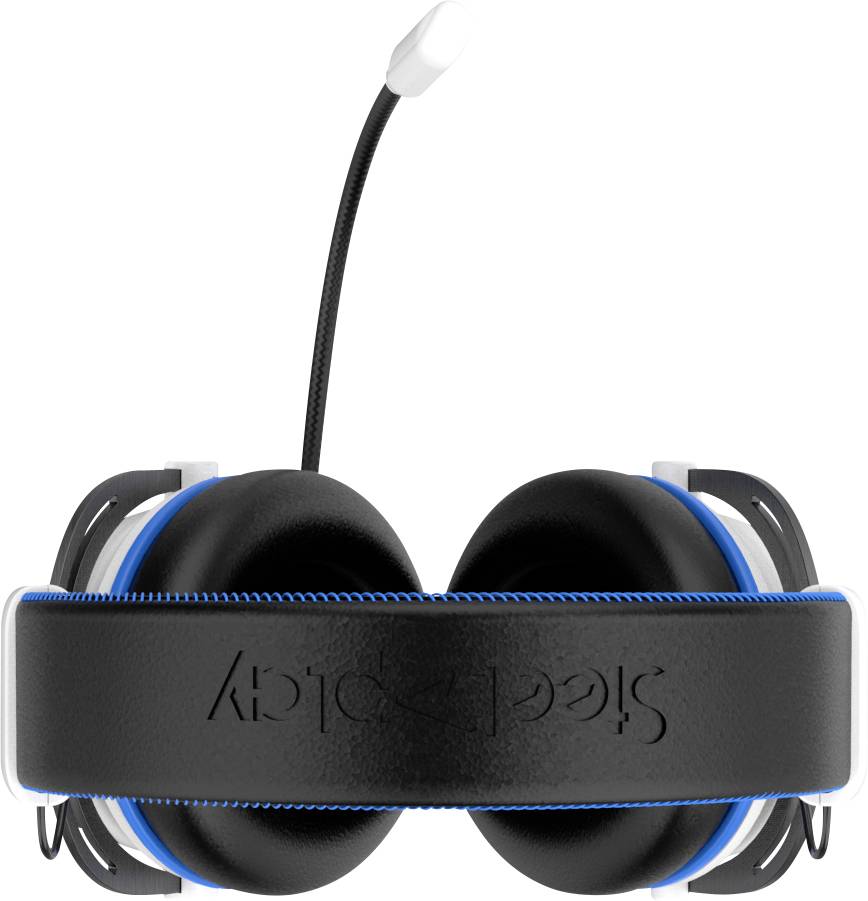 Steelplay HP52 Gaming Over Ear Headset kabelgebunden Stereo Weiß/Schwarz Lautstärkeregelung, Mikrofon-Stummschaltung