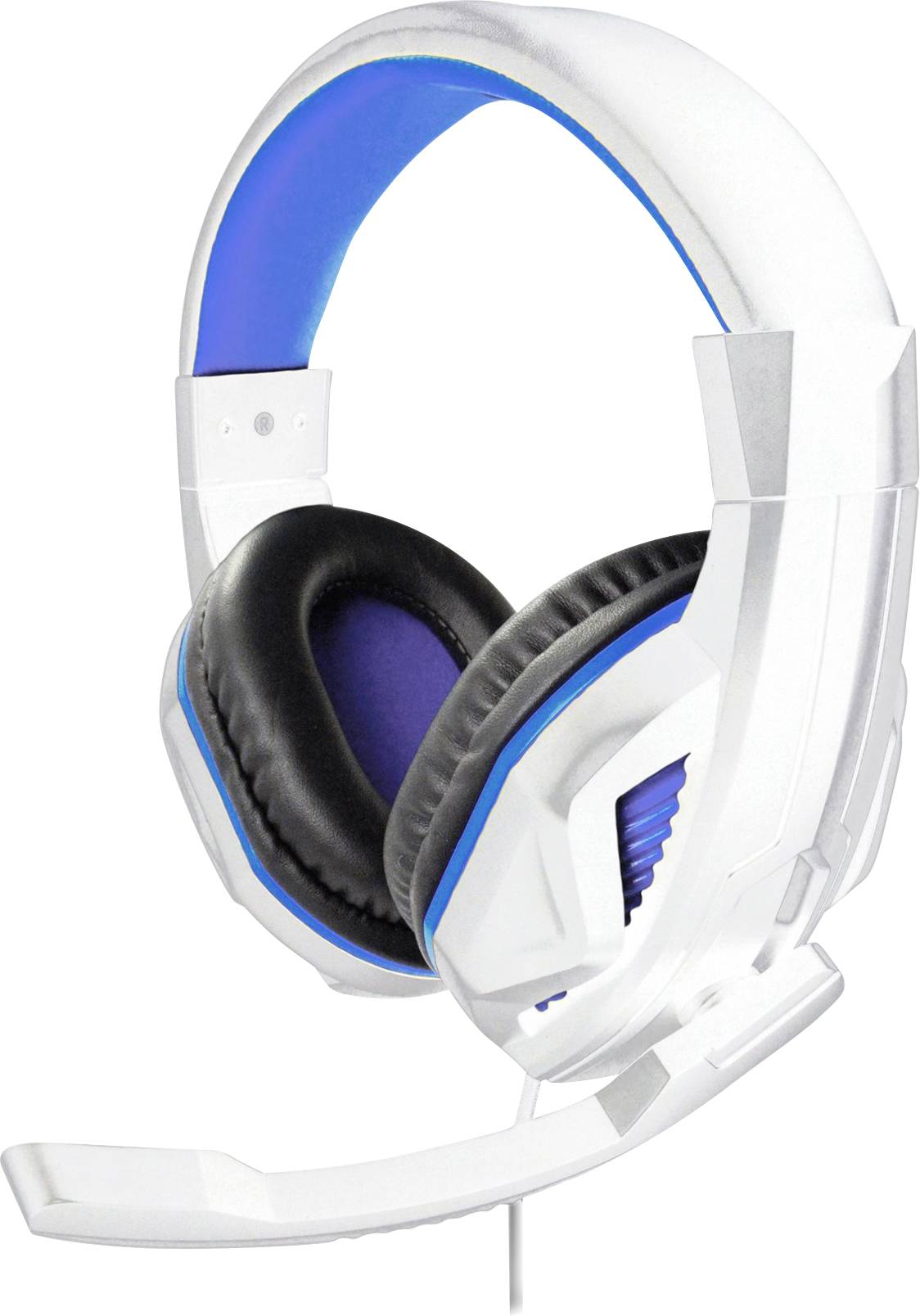 Steelplay HP41 Gaming Over Ear Headset kabelgebunden Stereo WeißBlau
