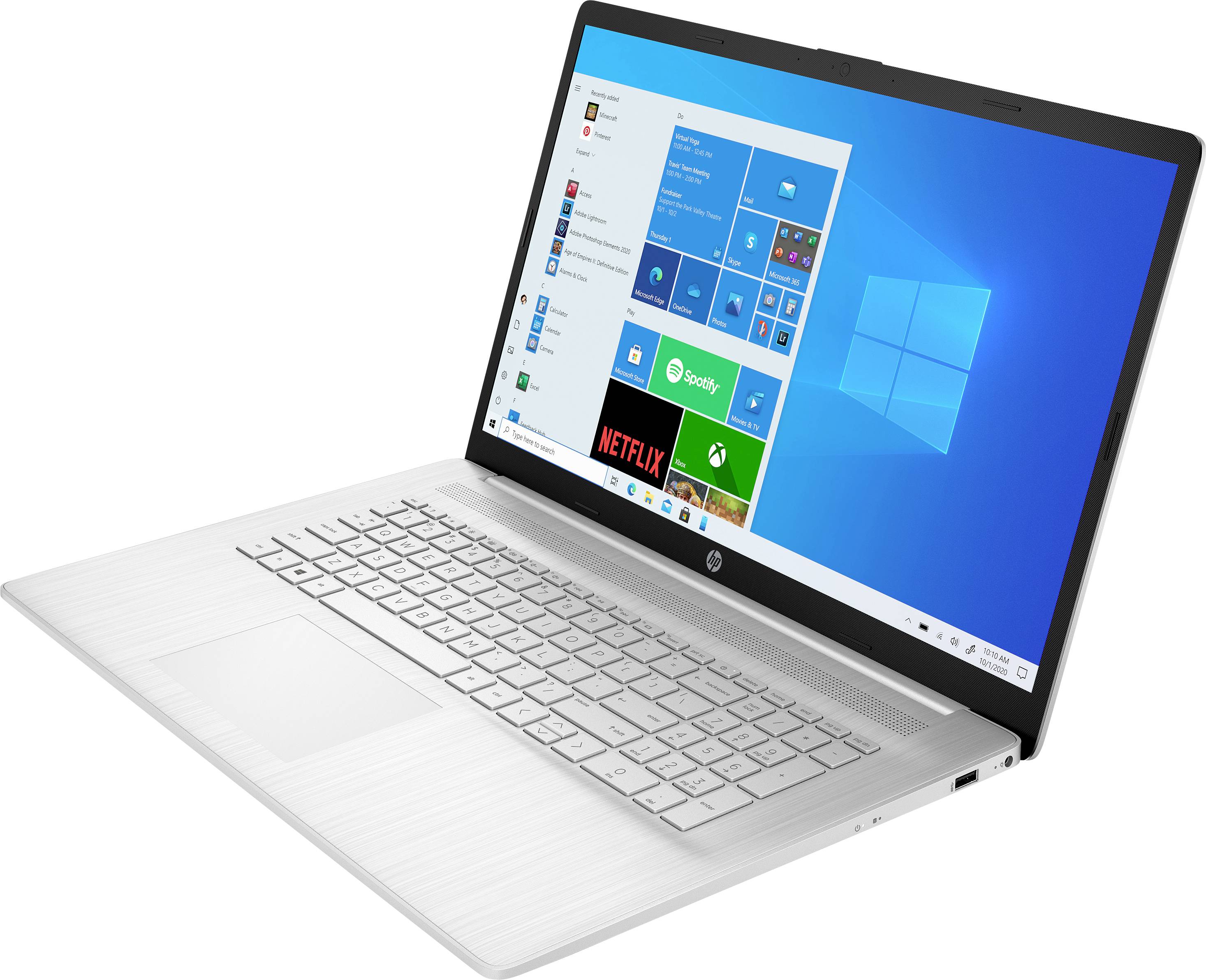 HP Notebook 17-cn0055ng 43.9 cm (17.3 Zoll) Full HD Intel® Core™ i5 i5-1135G7 8 GB RAM 512 GB SSD Intel® Iris® Xᵉ Graphics Win 11 Home Silbe