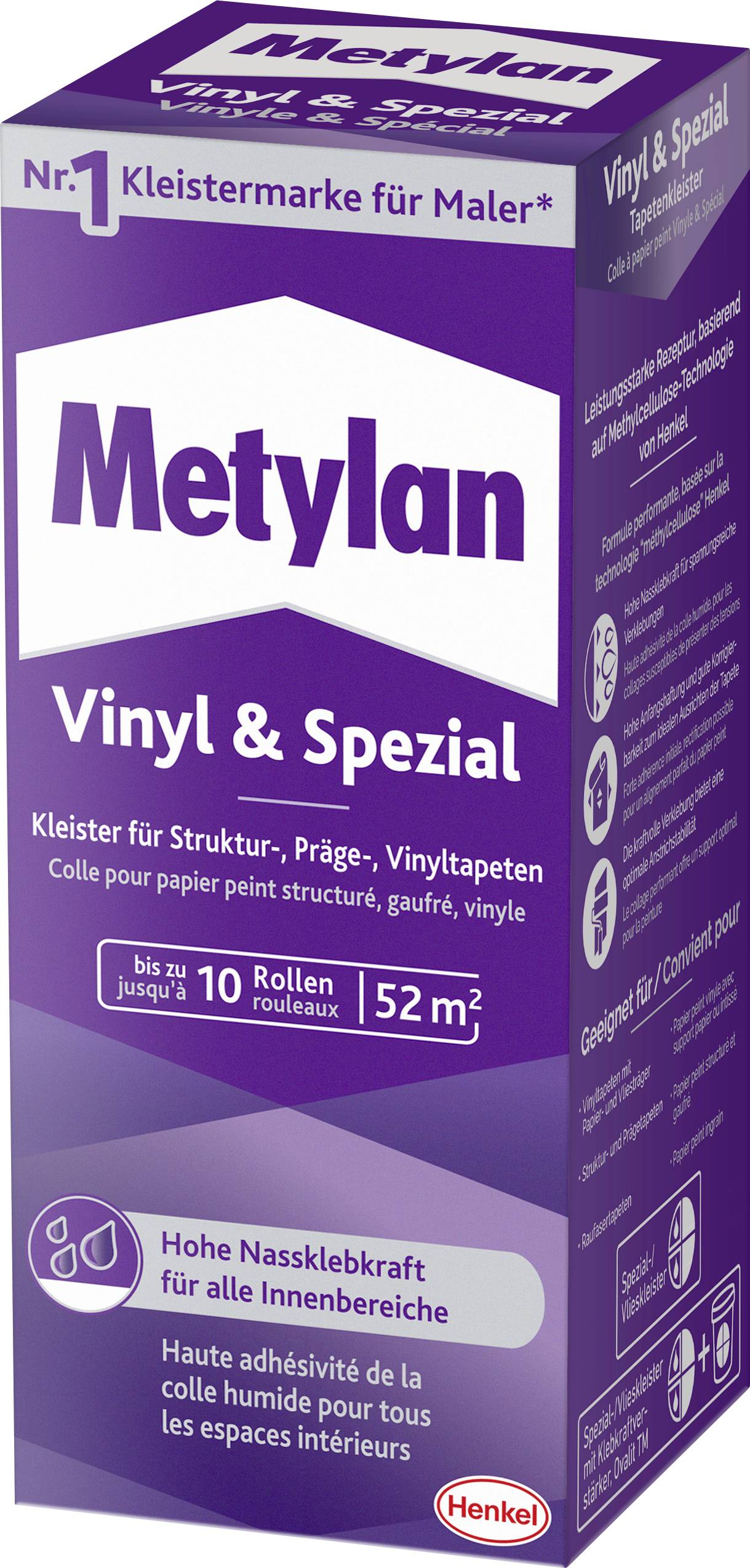 Metylan Vinyl & Spezial Tapetenkleister MPVS1 360 g