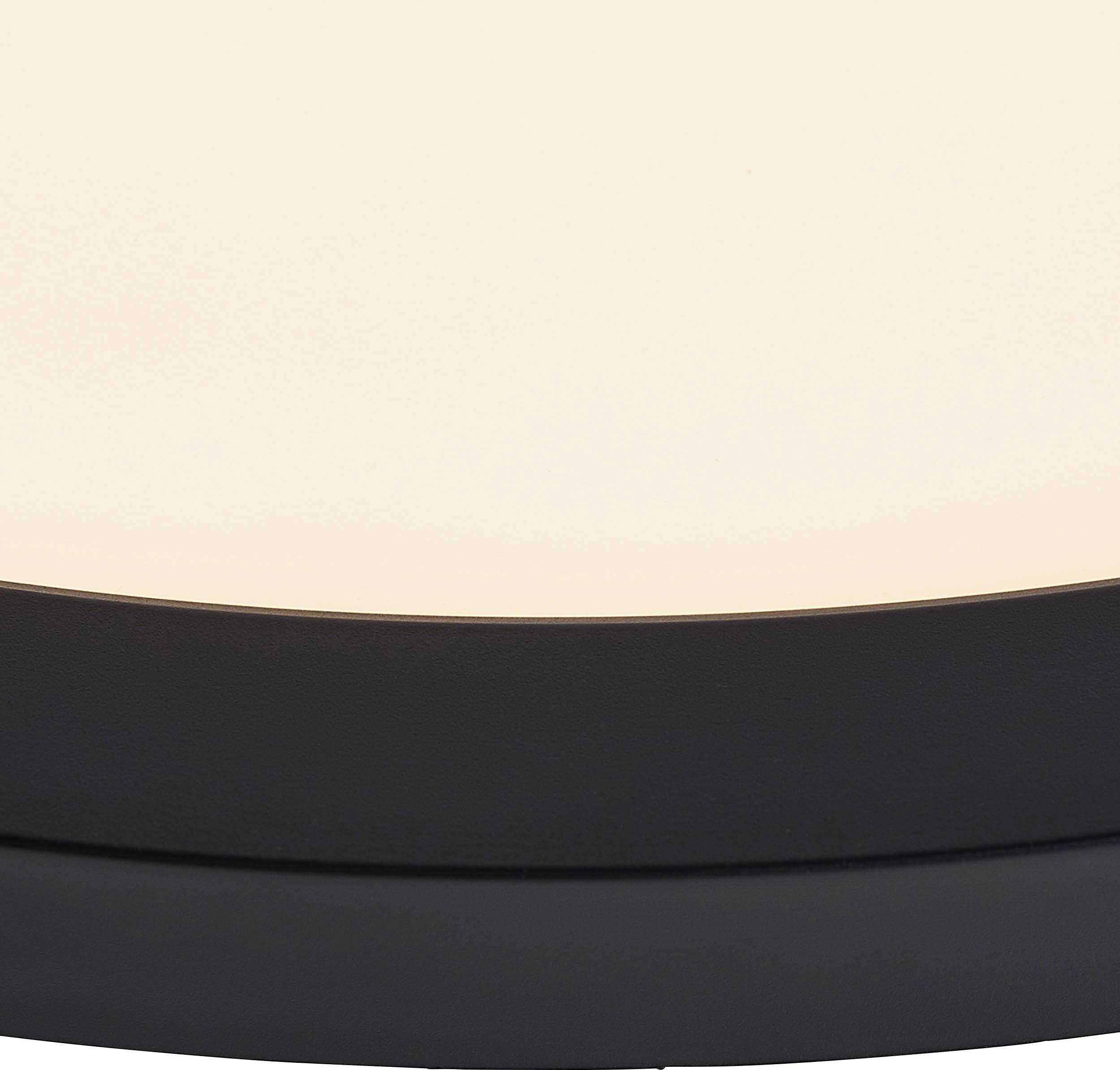 Brilliant Tuco HK19148S76 LED-Deckenleuchte EEK: E (A - G) 21W Warmweiß Schwarz, Weiß