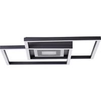 Brilliant G99381/06 Metis LED-Deckenleuchte LED LED fest eingebaut EEK: E (A - G) 33W Schwarz Brilliant G99381/06 Metis LED-Deckenleuchte LED LED fest eingebaut EEK: E (A - G) 33W Schwarz