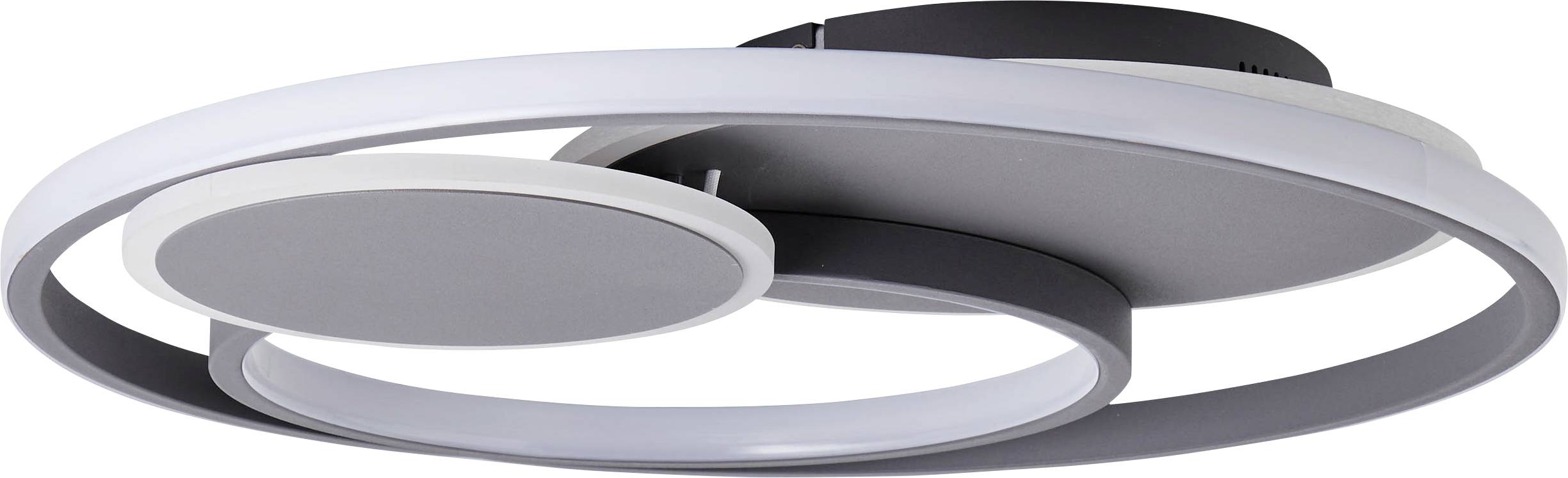 Brilliant G99371/22 Runda LED-Deckenleuchte LED LED fest eingebaut EEK: F (A - G) 51.5W Grau (matt)