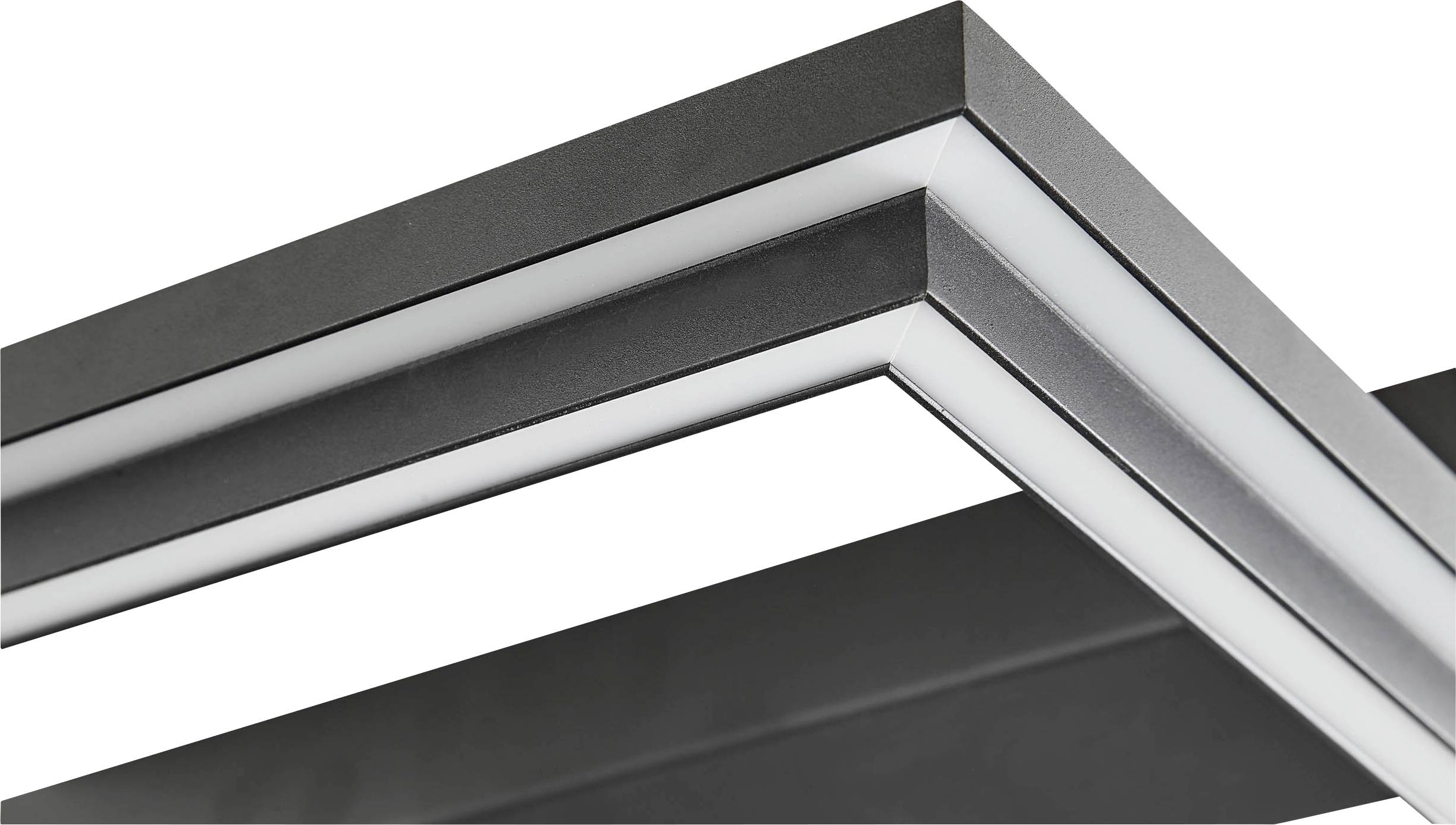 Brilliant G99315/76 Pallas LED-Deckenleuchte LED LED fest eingebaut EEK: F (A - G) 18W Schwarz