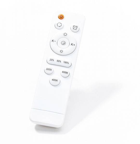 Brilliant HK19489S76 Jamil LED-Deckenleuchte LED LED fest eingebaut 30W Schwarz, Weiß