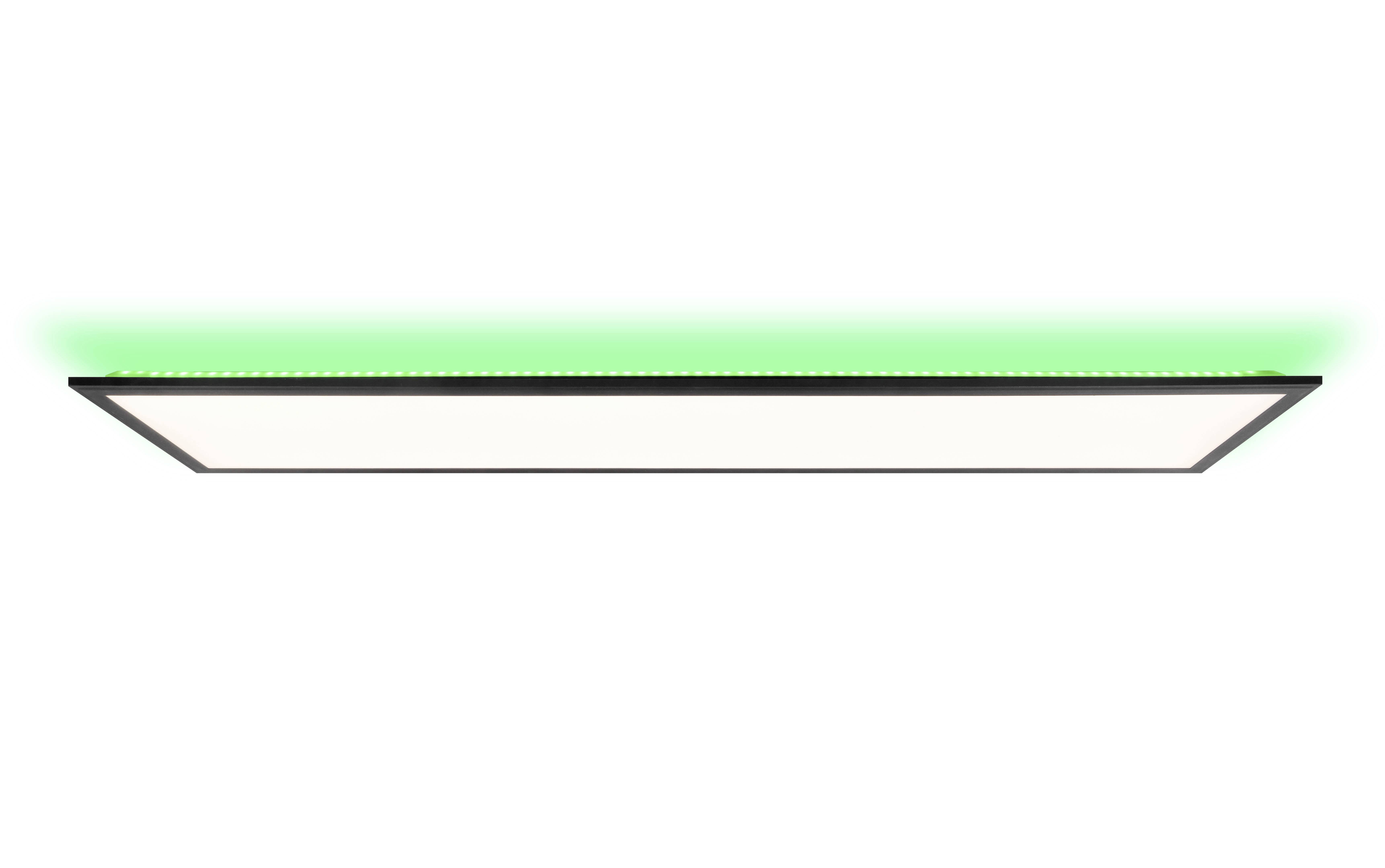 Brilliant Allie G96948/76 LED-Deckenleuchte 37W RGB, Warmweiß bis Tageslichtweiß Schwarz