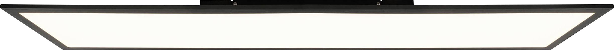 Brilliant Abie G90320/76 LED-Deckenleuchte 40W Warmweiß bis Tageslichtweiß, RGB Schwarz