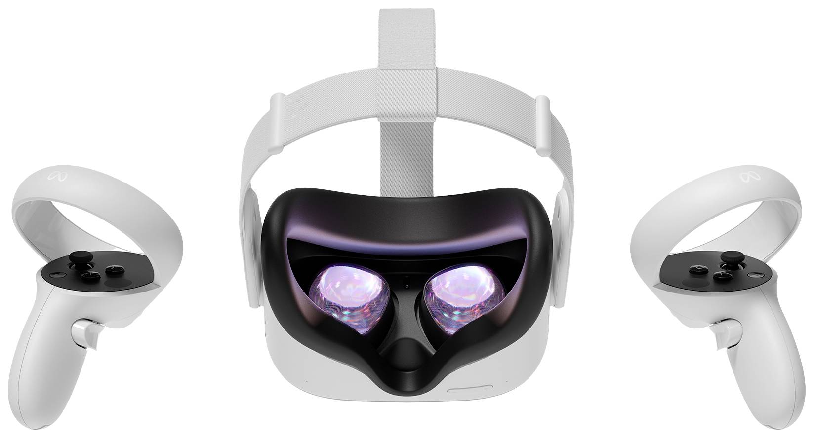 Meta Quest Virtual Reality Brille 2 Weiß 256 GB inkl. Controller
