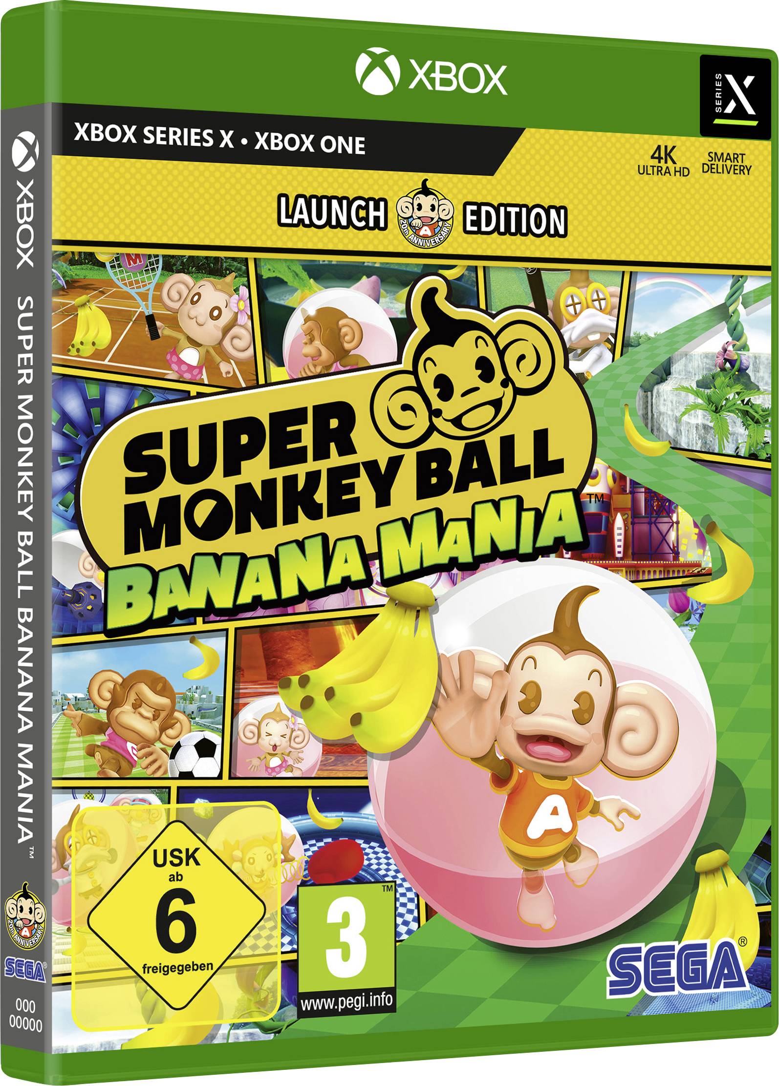 Super Monkey Ball Banana Mania Launch Edition Xbox Series USK: 6