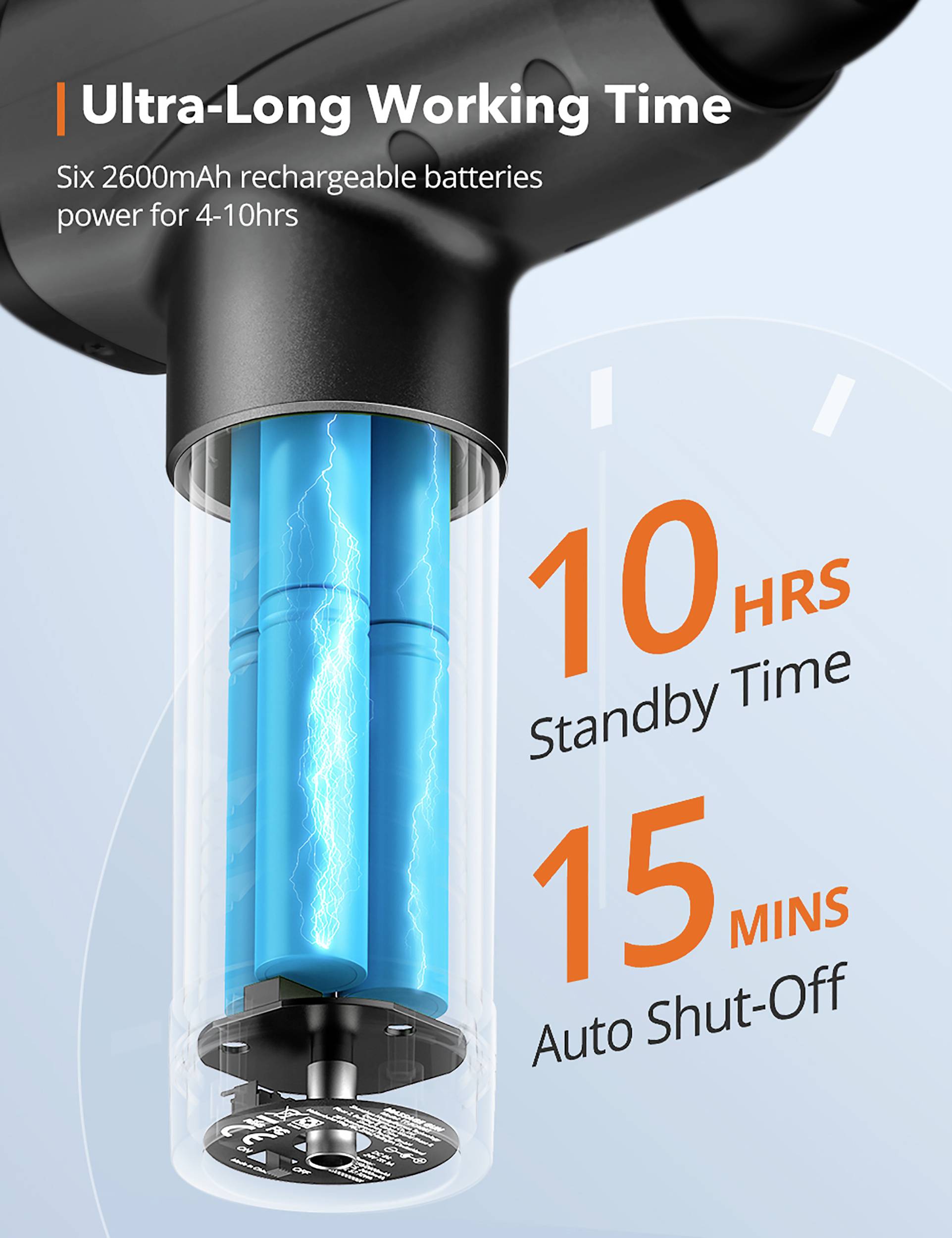 Taotronics TT-PCA003 Massagegerät Schwarz