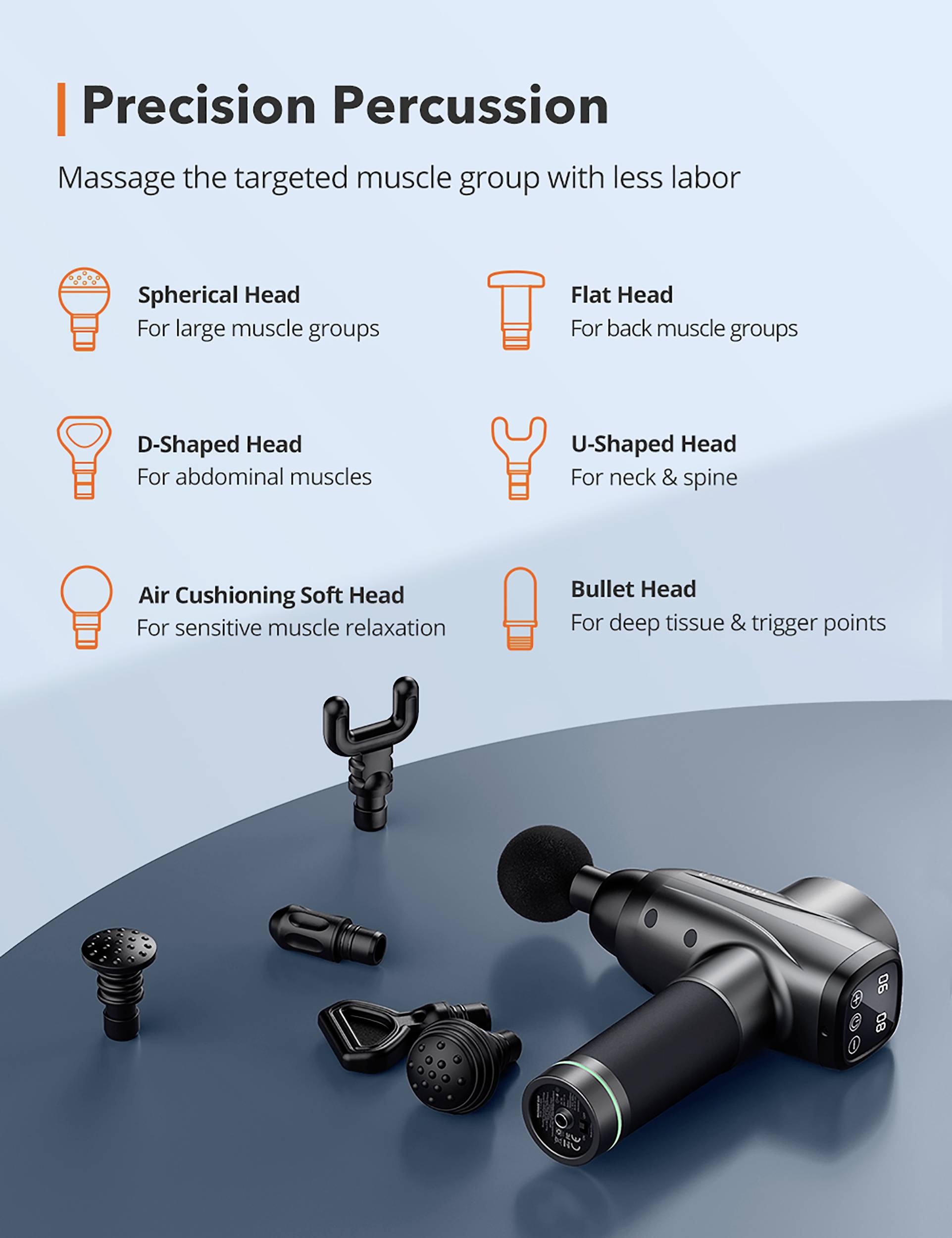 Taotronics TT-PCA003 Massagegerät Schwarz