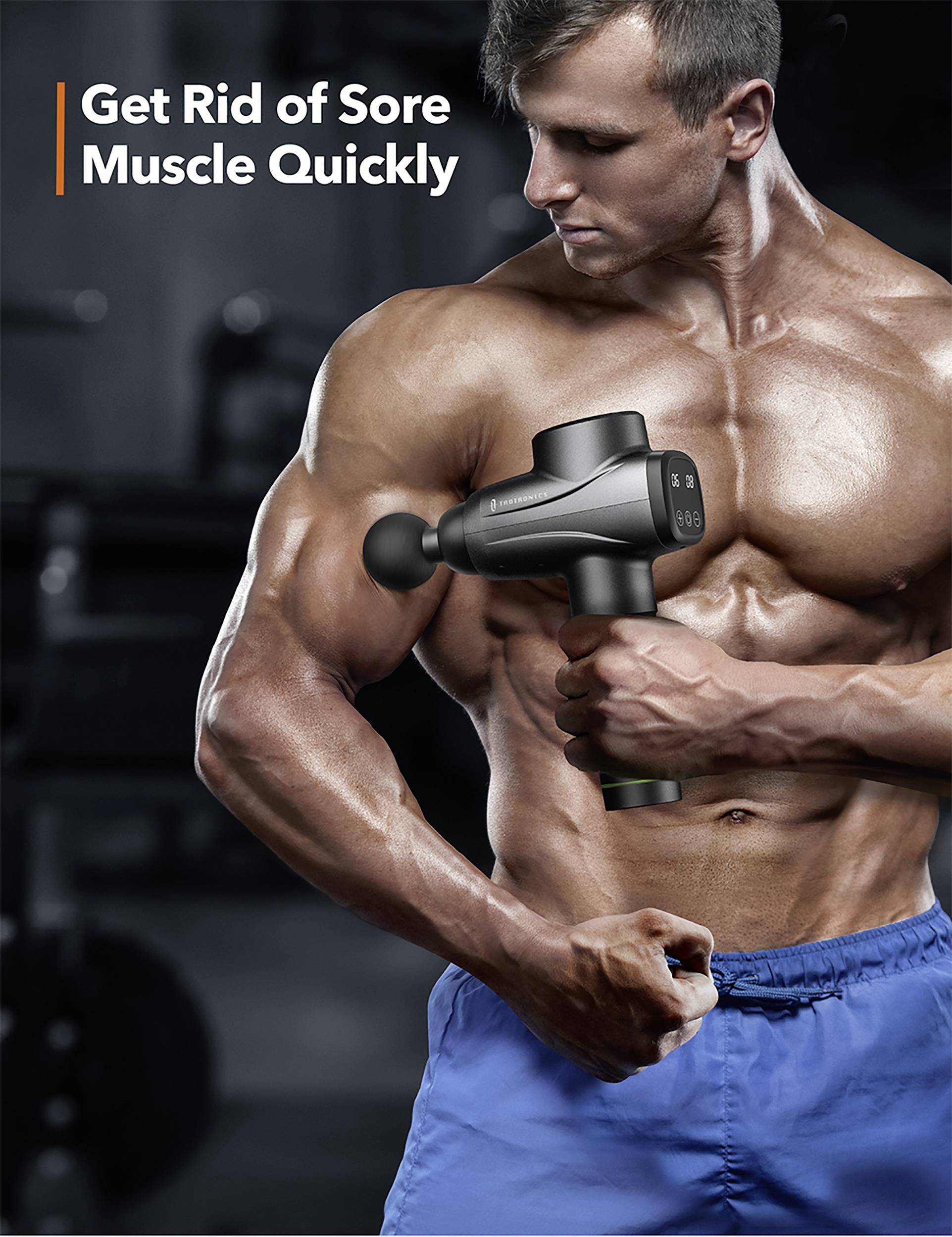 Taotronics TT-PCA003 Massagegerät Schwarz