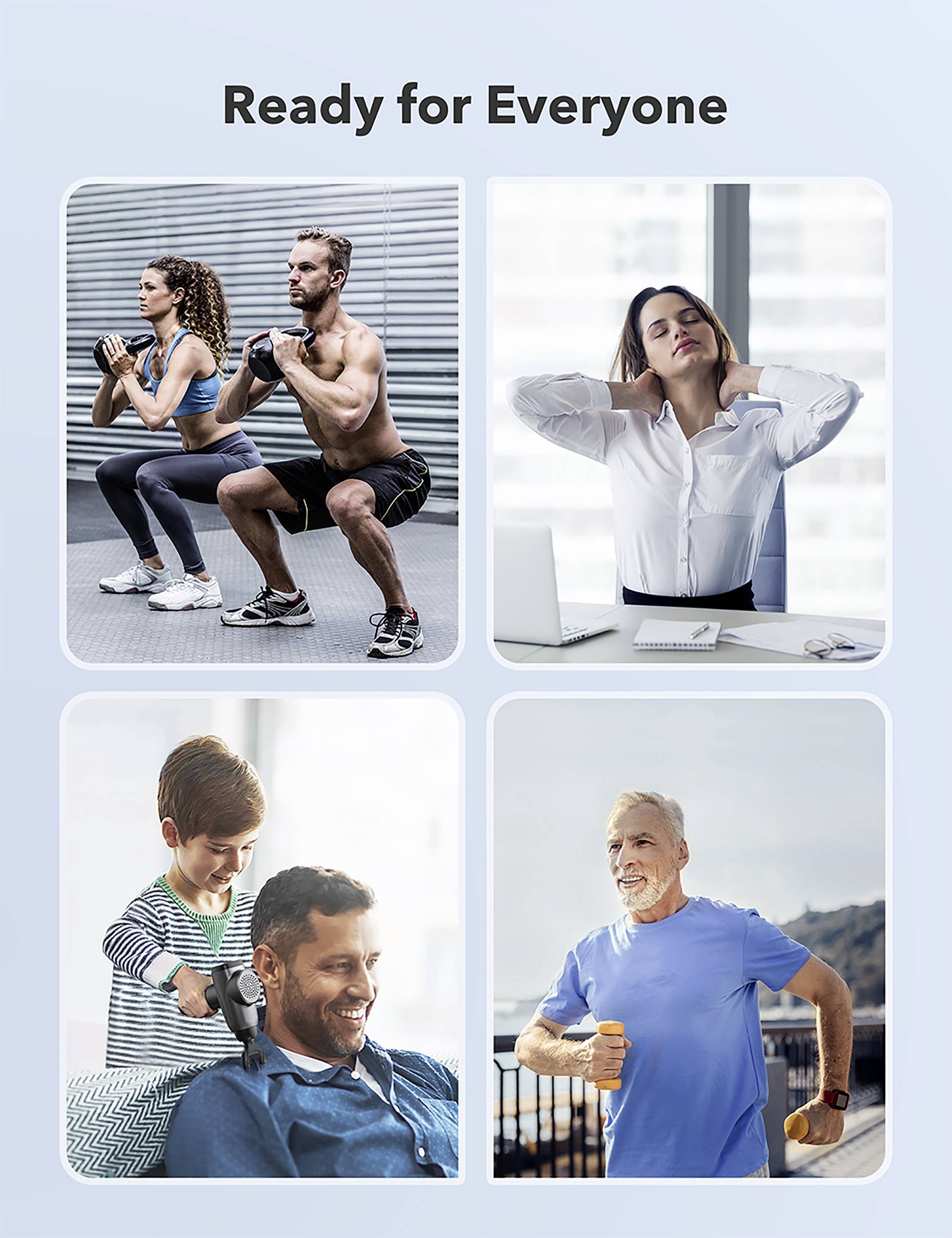 Taotronics TT-PCA003 Massagegerät Schwarz