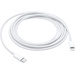 Apple iPad/iPhone/iPod Anschlusskabel [1x USB-C® Stecker - 1x Lightning-Stecker] 2.00 m Weiß