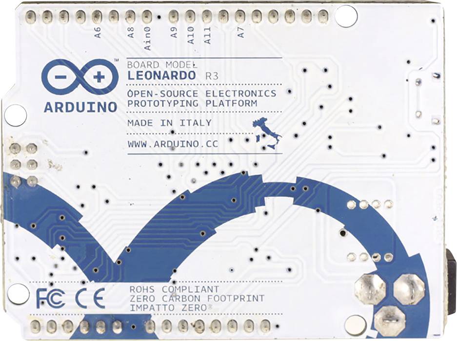 Arduino A000052 Board Leonardo without Headers Core ATMega32