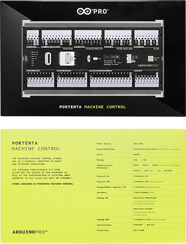 Arduino AKX00032 Board Portenta Machine Control Portenta