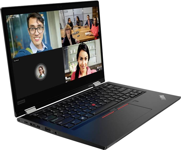 Lenovo 2-in-1 Notebook / Tablet ThinkPad L13 Yoga G2 33.8 cm (13.3 Zoll) Full HD AMD Ryzen 5 Pro 5650U 16 GB RAM 512 GB SSD AMD Radeon Graphics Wi