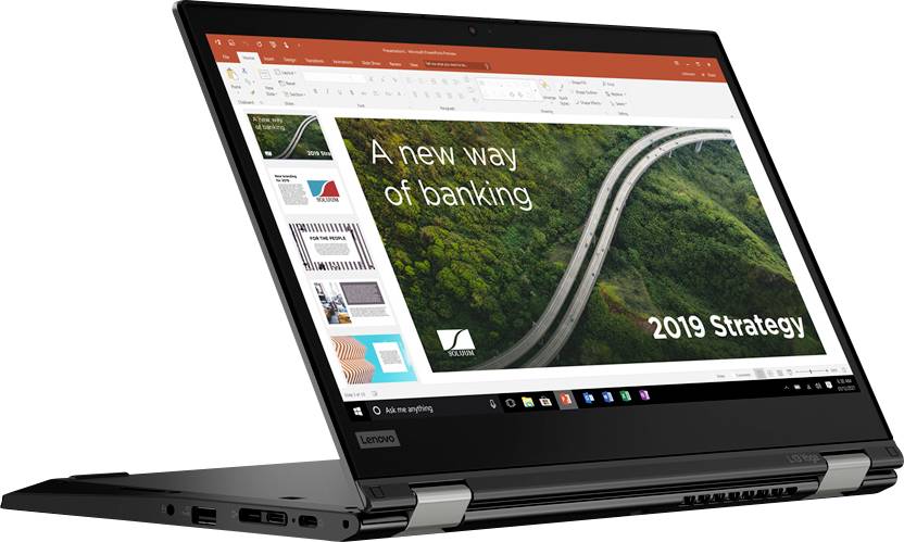 Lenovo 2-in-1 Notebook / Tablet ThinkPad L13 Yoga G2 33.8 cm (13.3 Zoll) Full HD AMD Ryzen 5 Pro 5650U 16 GB RAM 512 GB SSD AMD Radeon Graphics Wi